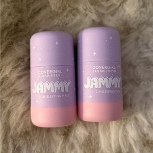 ‼️ 2 PACK ‼️COVERGIRL Jammy Lip Sleeping Mask